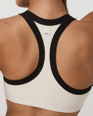 Elevation Racer Bra Women's Bone Heather Sports Bra | Vuori discount