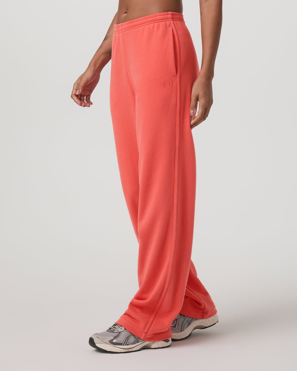 Sedona Straight Leg Sweatpant Women's Bright Coral Pant | Vuori for sale