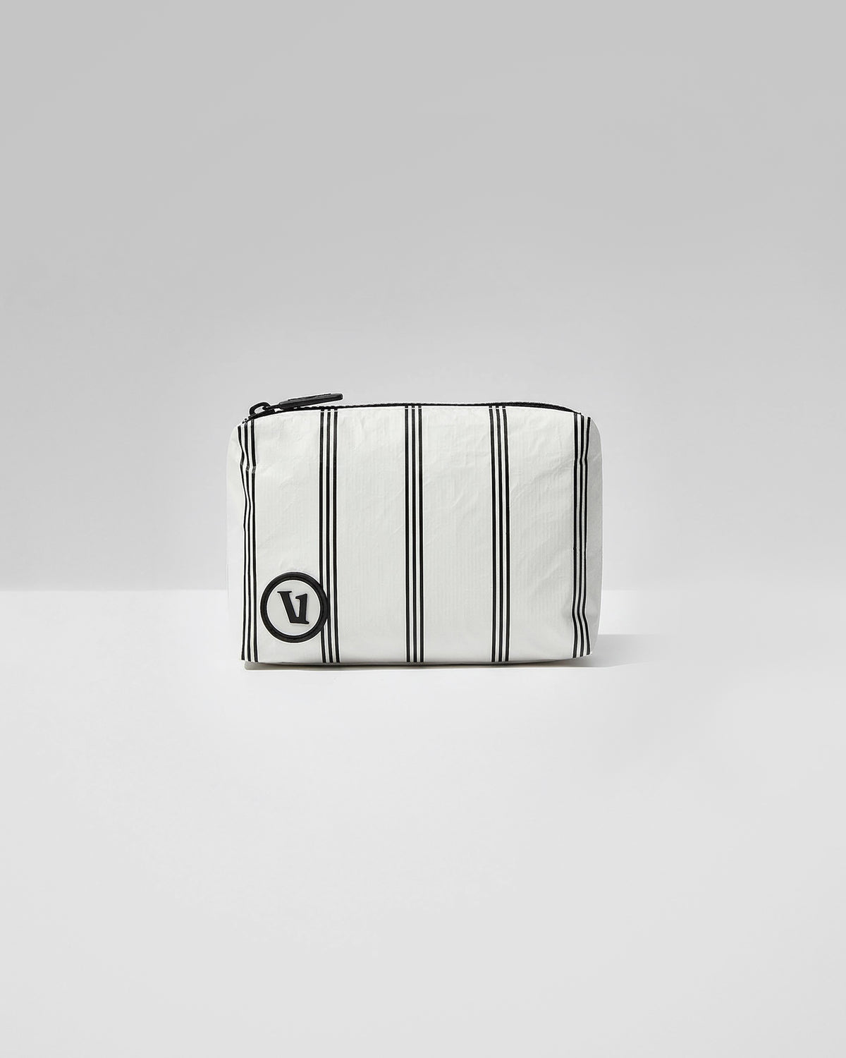 ALOHA-Mini Pouch Black Charter Stripe | Vuori shop