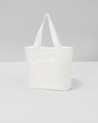 ALOHA-Day Tripper Natural/Bone Gingham Bag | Vuori outlet