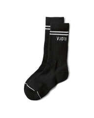 Vuori Crew Sock Black Performance Crew Socks | Vuori outlet