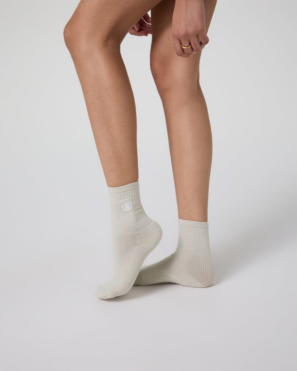 Half Crew Sock Salt Heather | Vuori discount