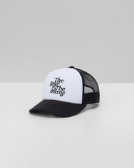 The Rise The Shine Trucker Hat Black Trucker Hat | Vuori for sale