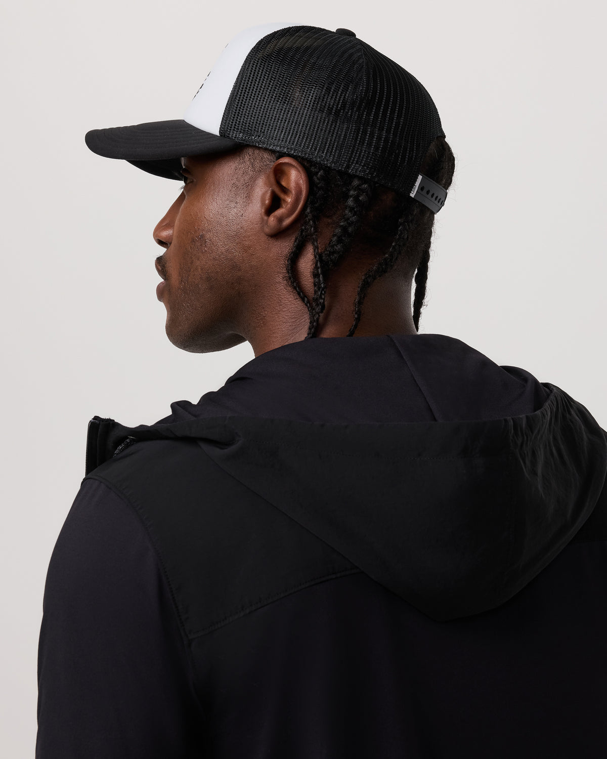 The Rise The Shine Trucker Hat Black Trucker Hat | Vuori for sale