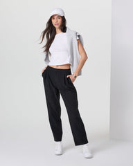 Elevation Ankle Trouser Black Heather | Vuori outlet