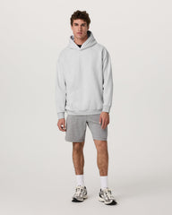 Restore Oversized Hoodie Pale Grey Heather | Vuori shop