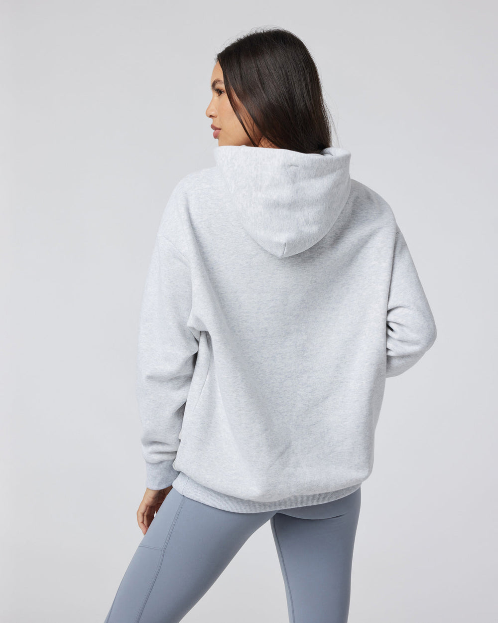 Restore Oversized Hoodie Pale Grey Heather | Vuori shop