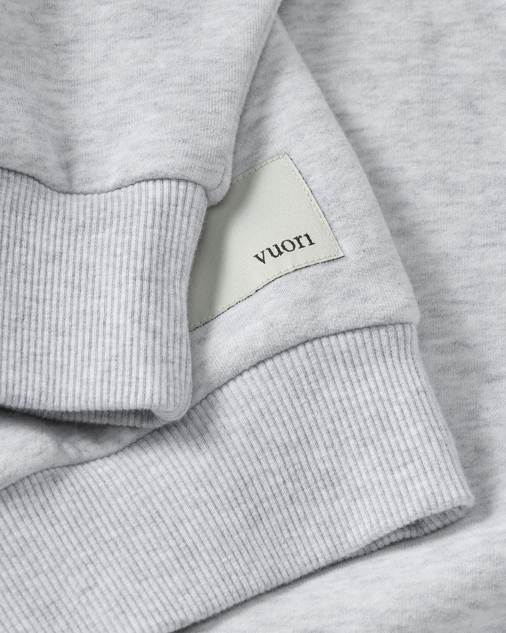 Restore Oversized Hoodie Pale Grey Heather | Vuori shop