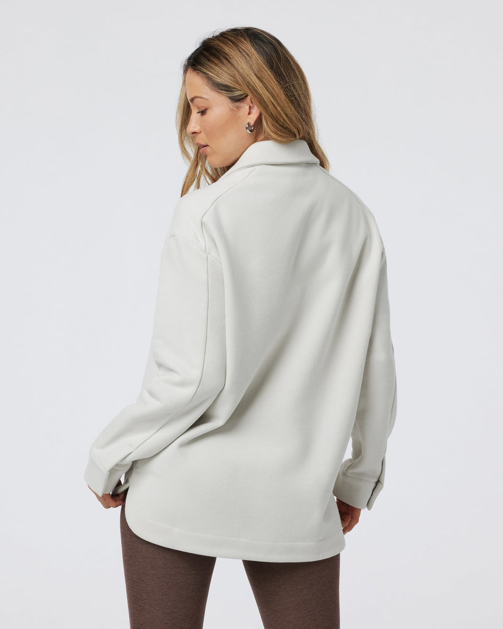 Restore Shirt Jacket Salt French Terry Shirt | Vuori sale
