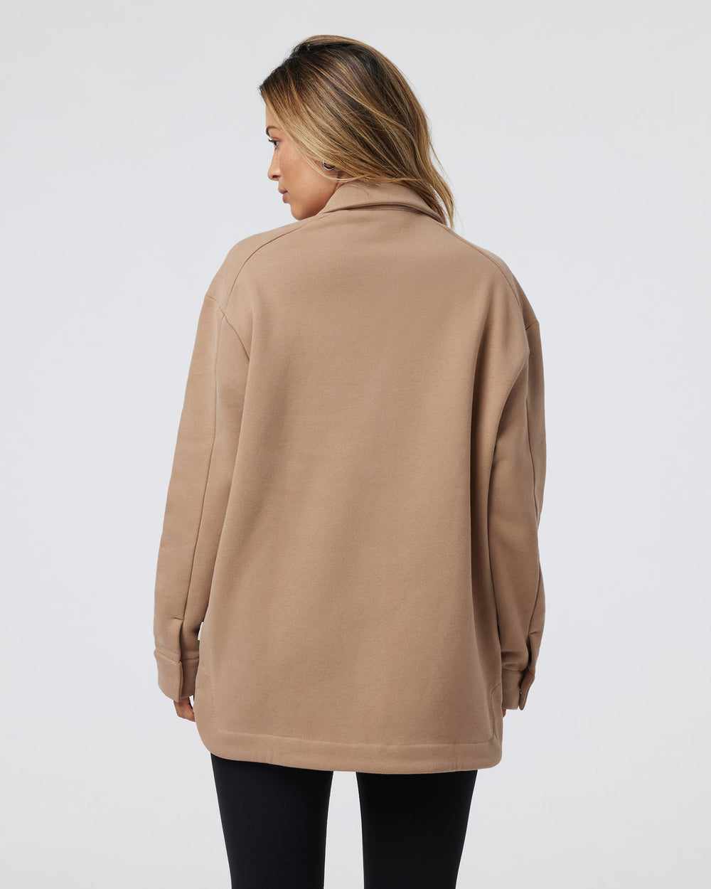 Restore Shirt Jacket Goldenrod French Terry Shirt | Vuori onsale