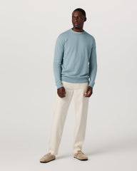 Benton Stretch Twill Pant Classic Fit 30" Natural Jeans | Vuori outlet