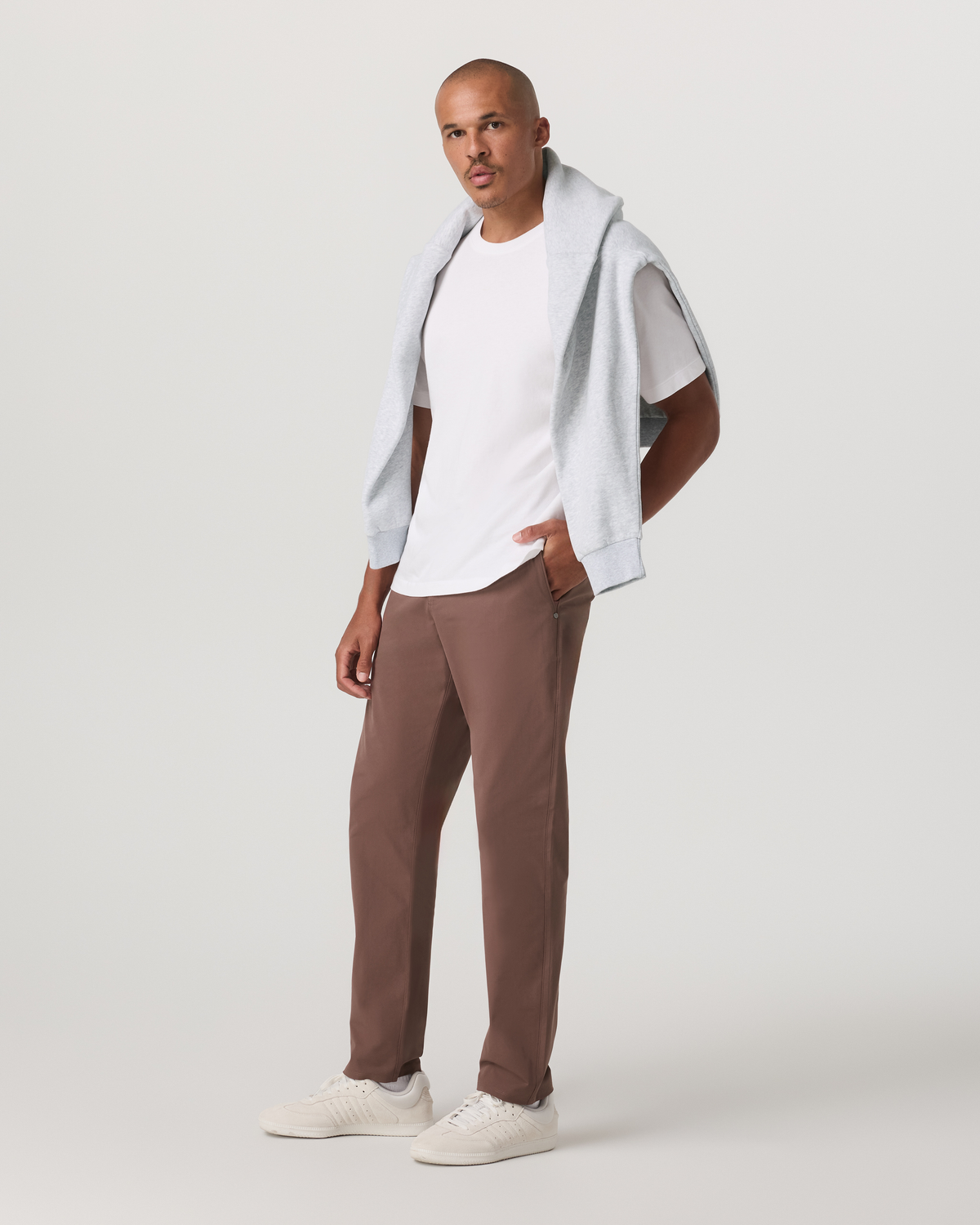 Meta Trouser Classic Fit 30" Men's Sable Tailored Pants | Vuori sale