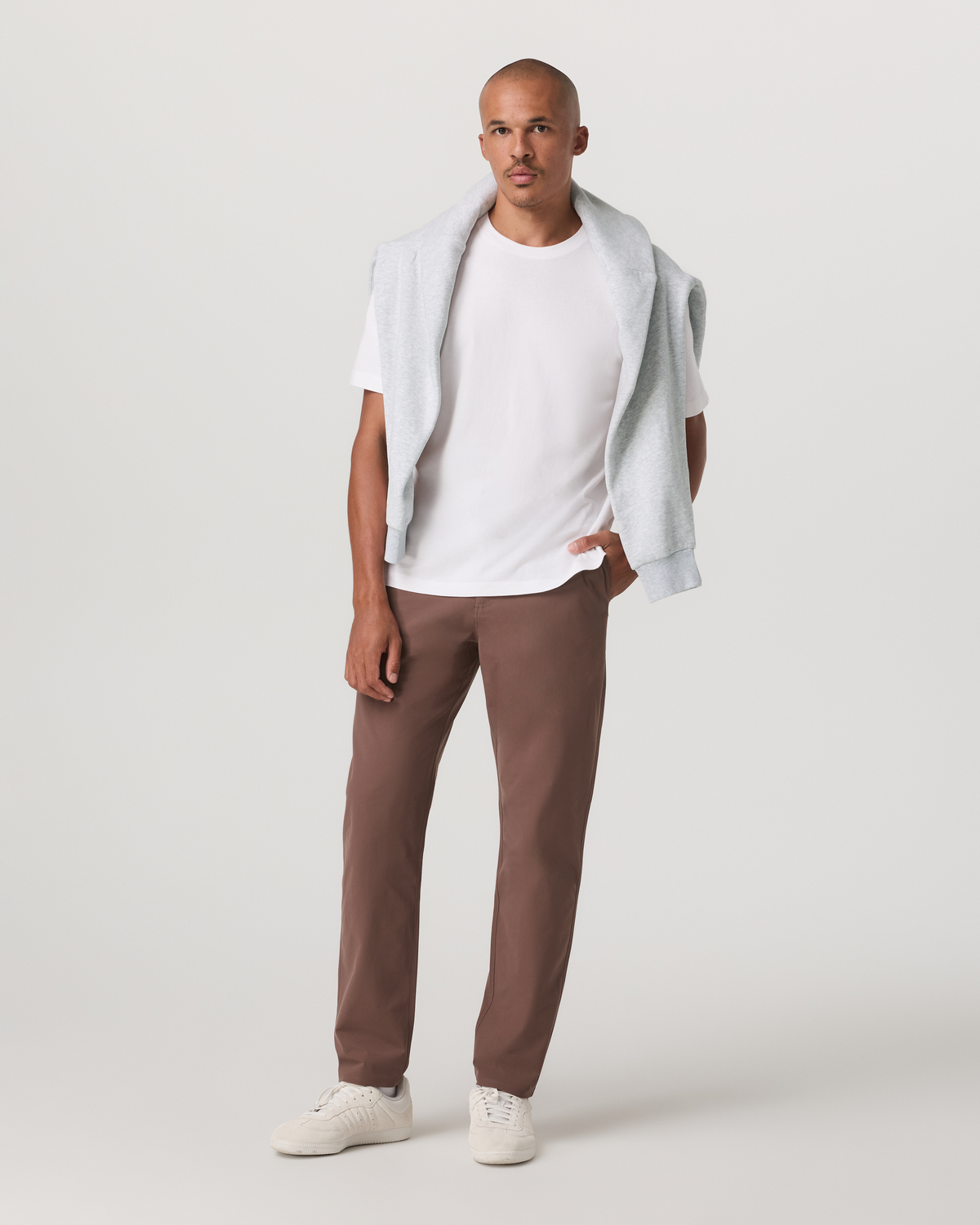 Meta Trouser Classic Fit 30" Men's Sable Tailored Pants | Vuori sale