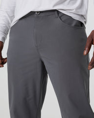 Meta Pant Classic Fit 30" Charcoal | Vuori onsale