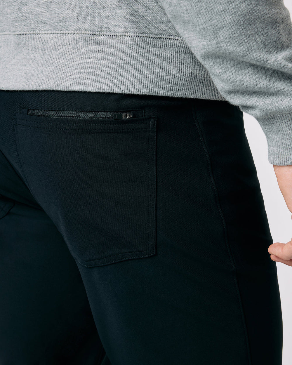 Meta Pant - 30" Black 5-Pocket Pants | Vuori outlet
