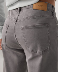 Benton Stretch Twill Pant Classic Fit 30" Cavern Grey Jeans | Vuori shop