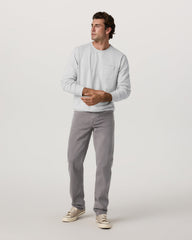 Benton Stretch Twill Pant Classic Fit 30" Cavern Grey Jeans | Vuori shop