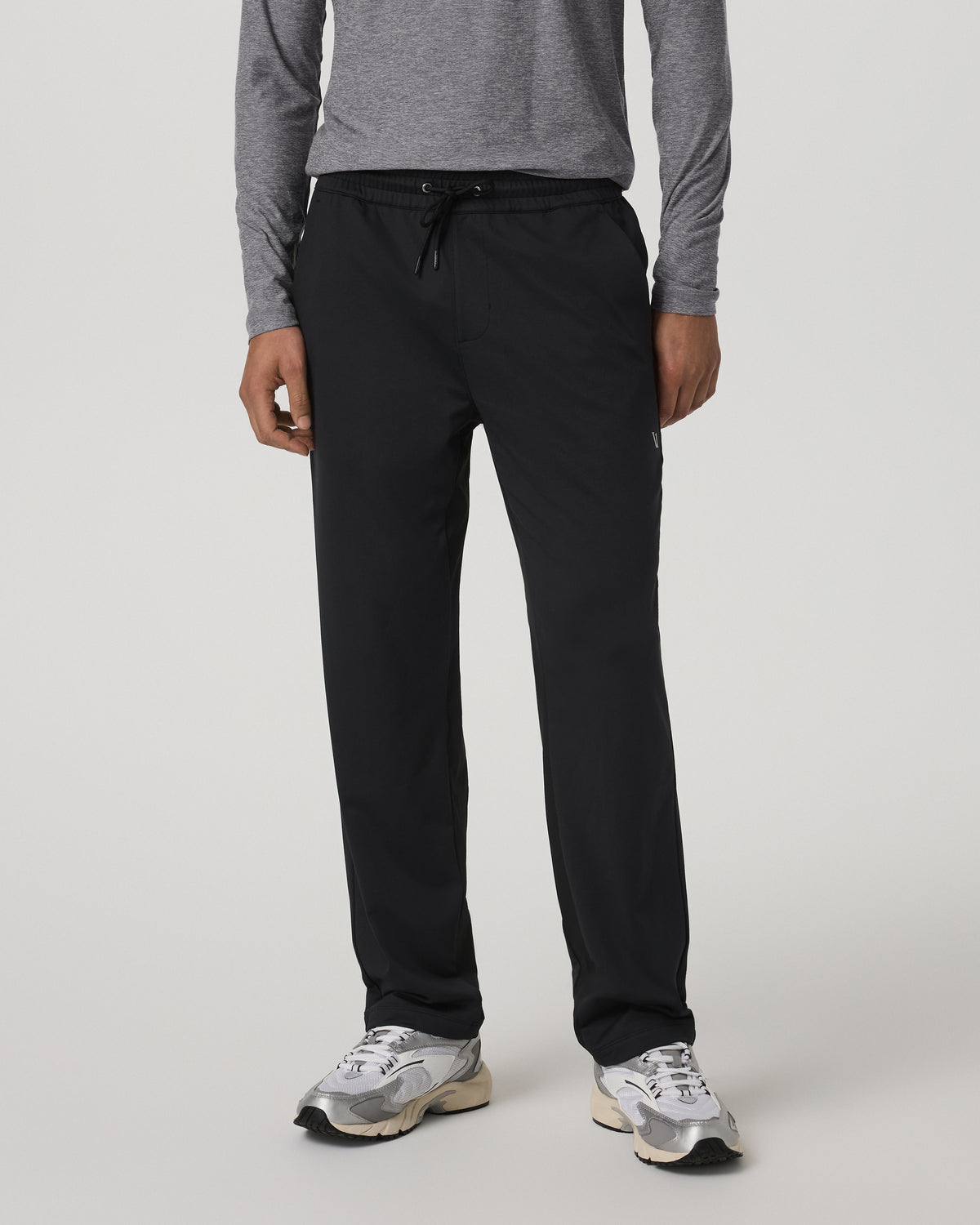 Sunday Performance Track Pant 30" Men's Black Pants | Vuori shop