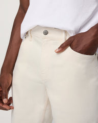 Benton Stretch Twill Pant Classic Fit 32" Natural Jeans | Vuori shop