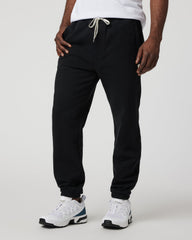 Seaside Sweatpant 28" Men's Relaxed Fit Black Sweatpant | Vuori onsale