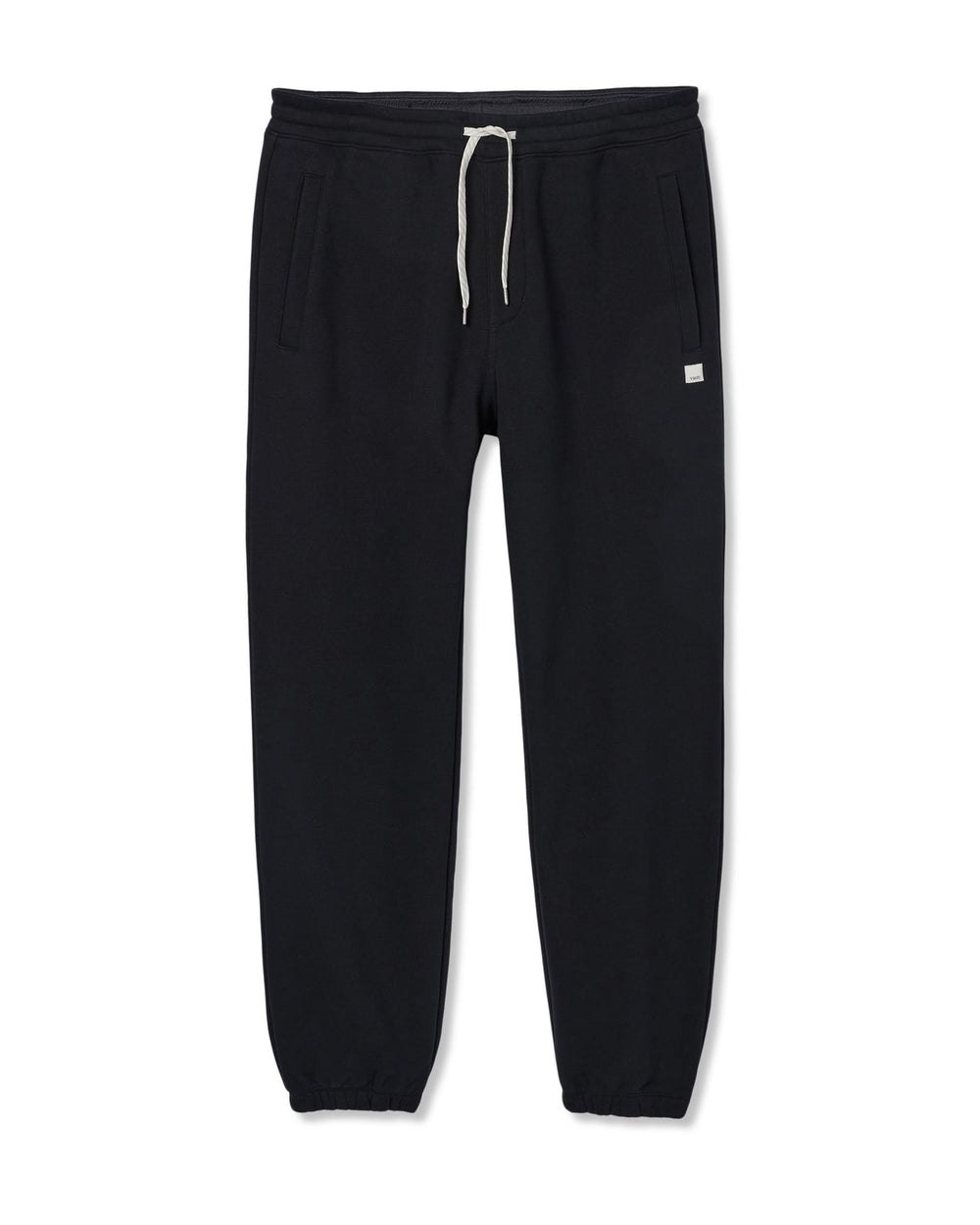 Seaside Sweatpant 28" Men's Relaxed Fit Black Sweatpant | Vuori onsale