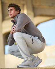 Grafton Pant Unlined Classic Fit 30" Sky Grey | Vuori sale