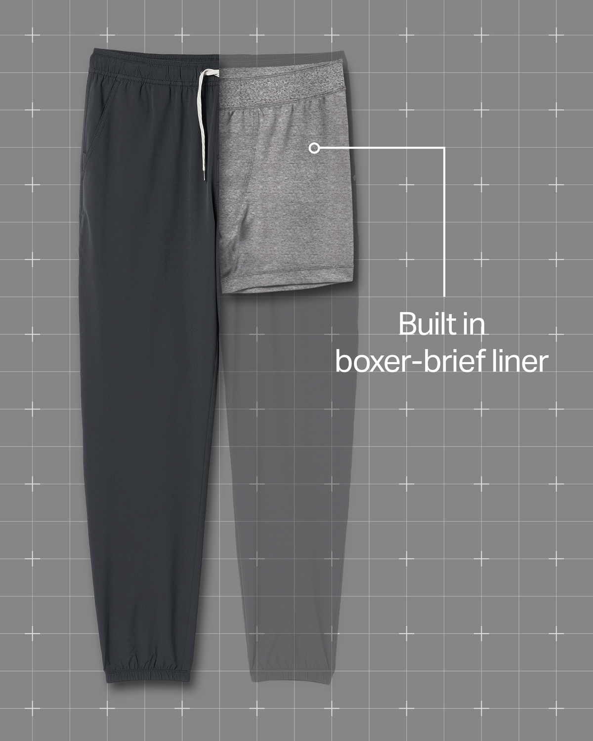 Kore Jogger Men's Black Workout Joggers | Vuori online