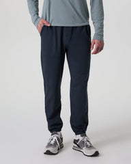 Coronado Performance Sweatpant Classic 28" Midnight Heather | Vuori for sale