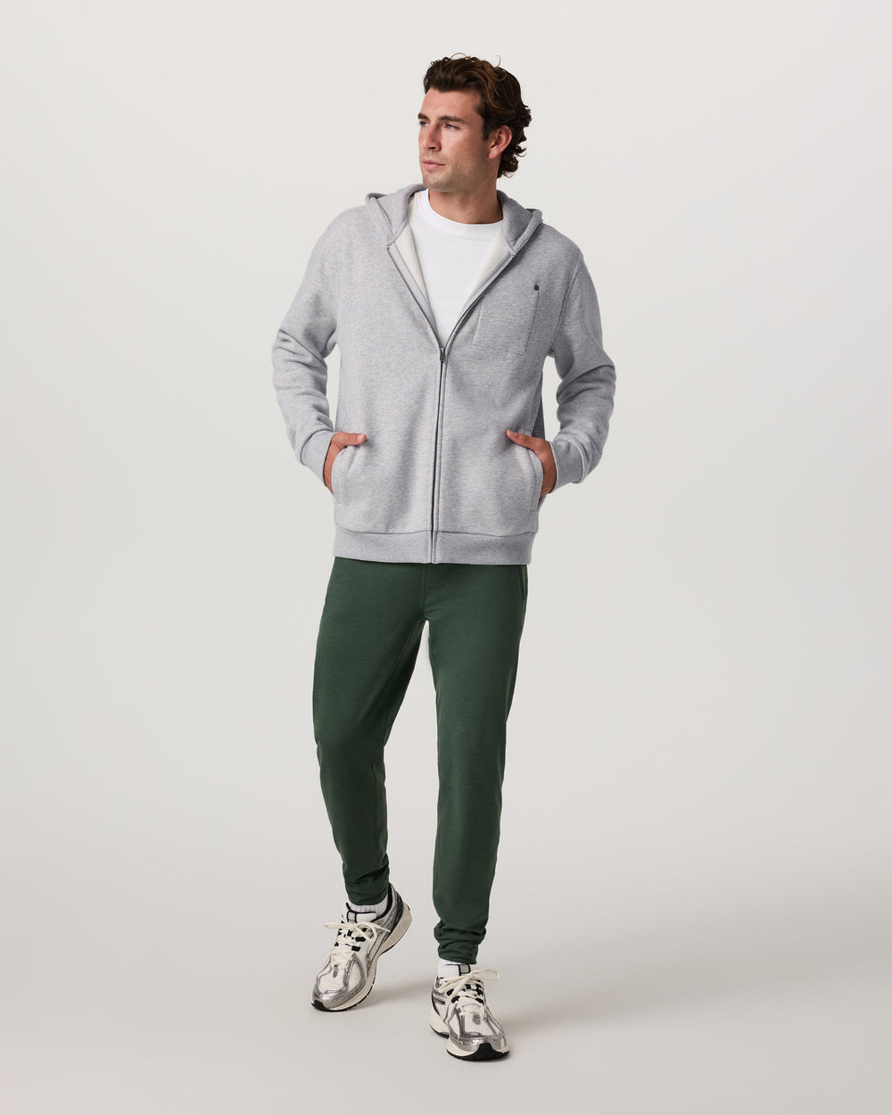 Ponto Performance Jogger Men's Spruce Heather Pant | Vuori online