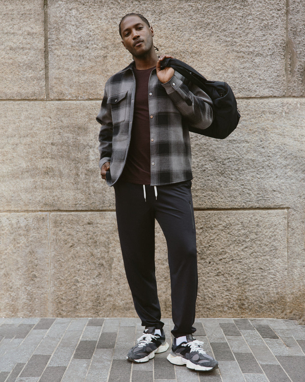 Sunday Performance Sweatpant Classic 28" Black | Vuori shop