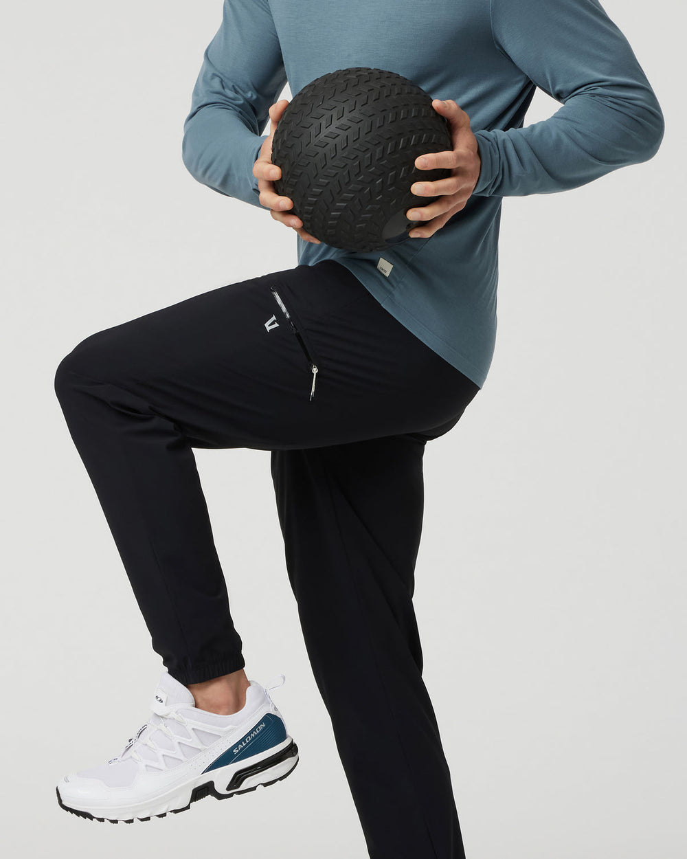 Fleet Sport Jogger Men's Black Lightweight Joggers | Vuori onsale