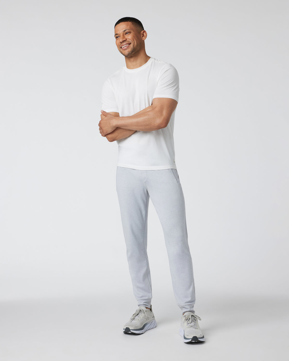 Ponto Performance Jogger Platinum Heather | Vuori for sale