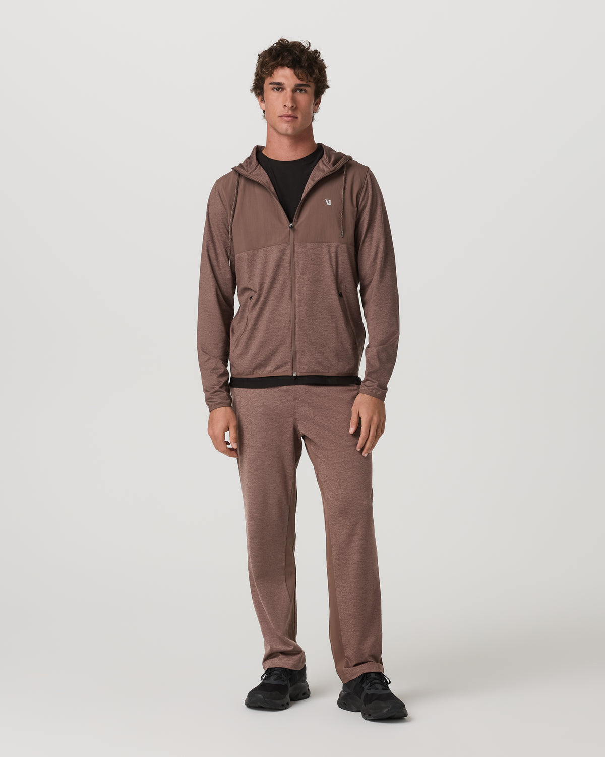 Men's Sunday Performance Track Pant 30" Sable Heather | Vuori for sale