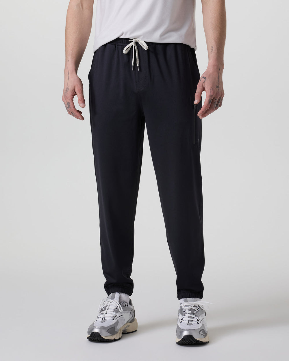 Sunday Performance Sweatpant Classic 30" Black | Vuori for sale