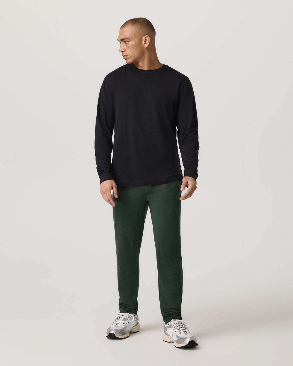 Ponto Performance Pant 30" Men's Spruce Heather Pants | Vuori outlet