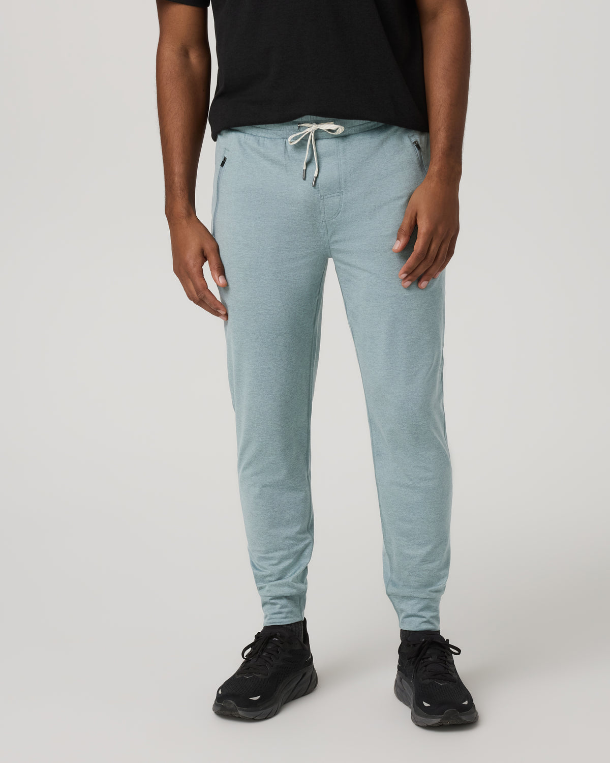 Men's Ponto Performance Jogger 28" Misty Blue Heather | Vuori sale