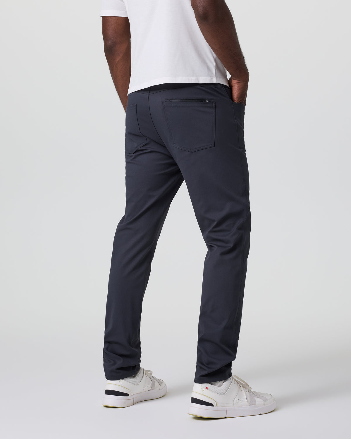 MetaTwill Pant Athletic Slim 30" Navy | Vuori shop