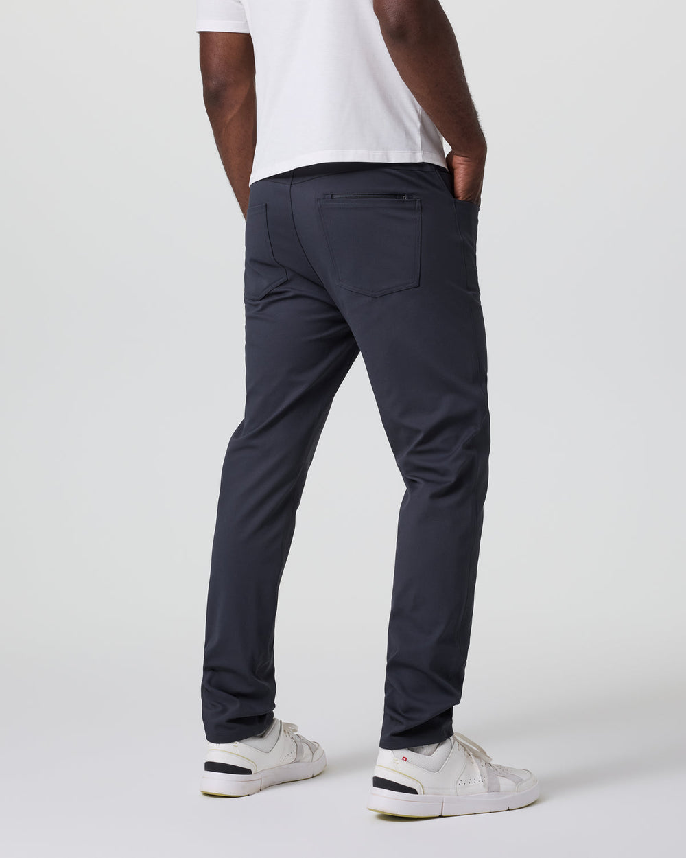 MetaTwill Pant Athletic Slim 30" Navy | Vuori shop