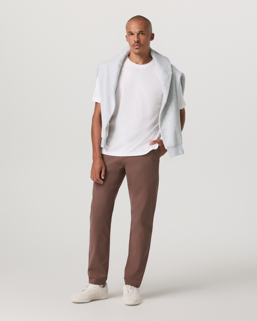Meta Trouser Classic Fit 32" Men's Sable Tailored Pants | Vuori onsale
