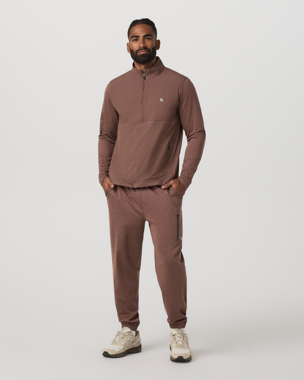 Sunday Performance Sweatpant Men's Sable Heather Pant | Vuori shop