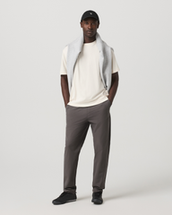 Men's Meta Elastic Waist Pant Classic Fit 32" Warm Grey | Vuori sale
