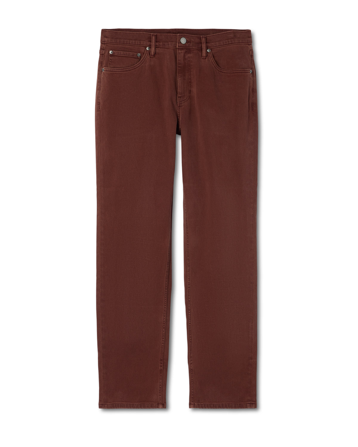 Benton Stretch Twill Pant Classic Fit 30" Burnt Sienna | Vuori outlet