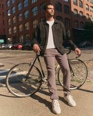 Benton Stretch Twill Pant Athletic Slim Fit 32" Cavern Grey | Vuori outlet