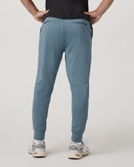 Men's Sunday Performance Jogger 28" Smoke Blue Heather | Vuori for sale