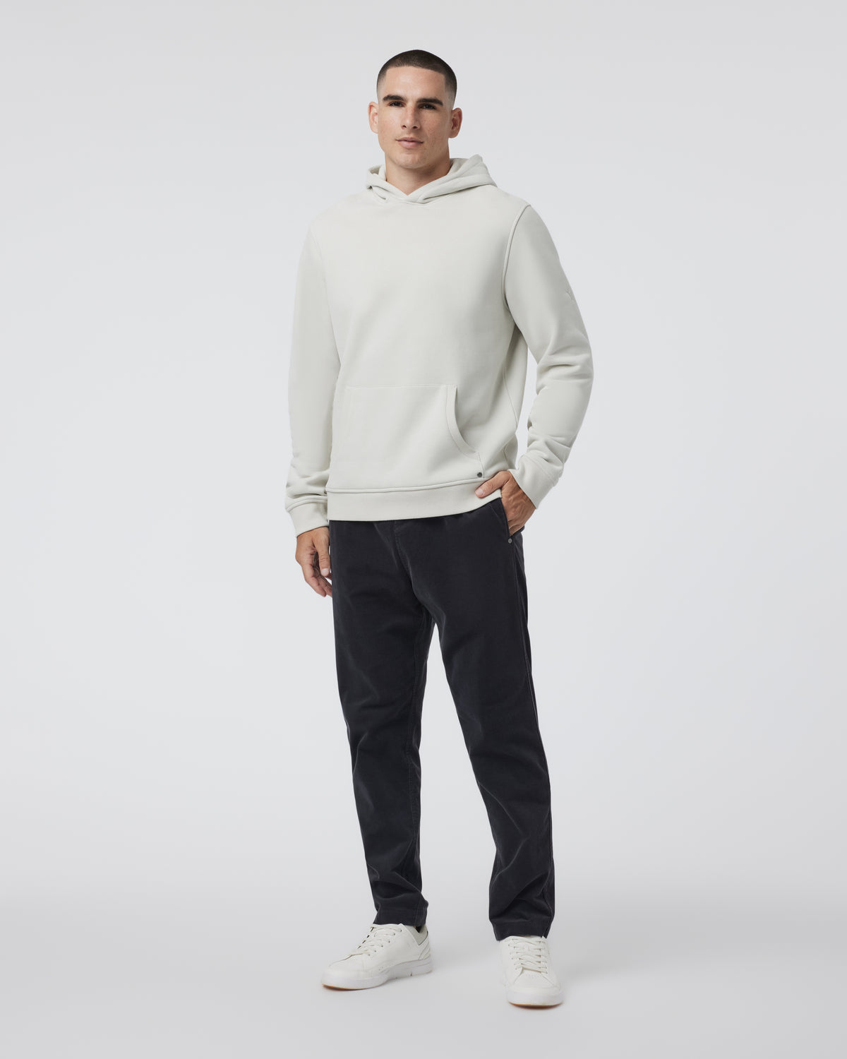 Optimist Pant Men's Charcoal Grey Corduroy Pants | Vuori online