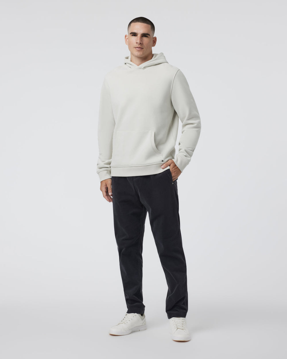 Optimist Pant Men's Charcoal Grey Corduroy Pants | Vuori online
