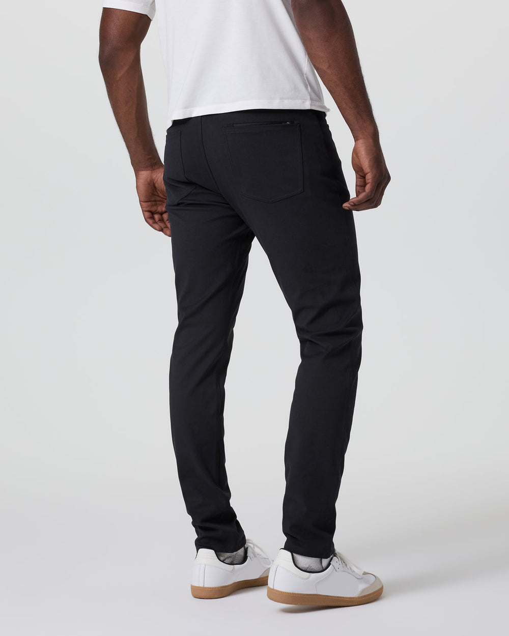 MetaTwill Pant Athletic Slim 30" Black | Vuori online