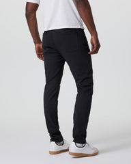 MetaTwill Pant Athletic Slim 30" Black | Vuori online