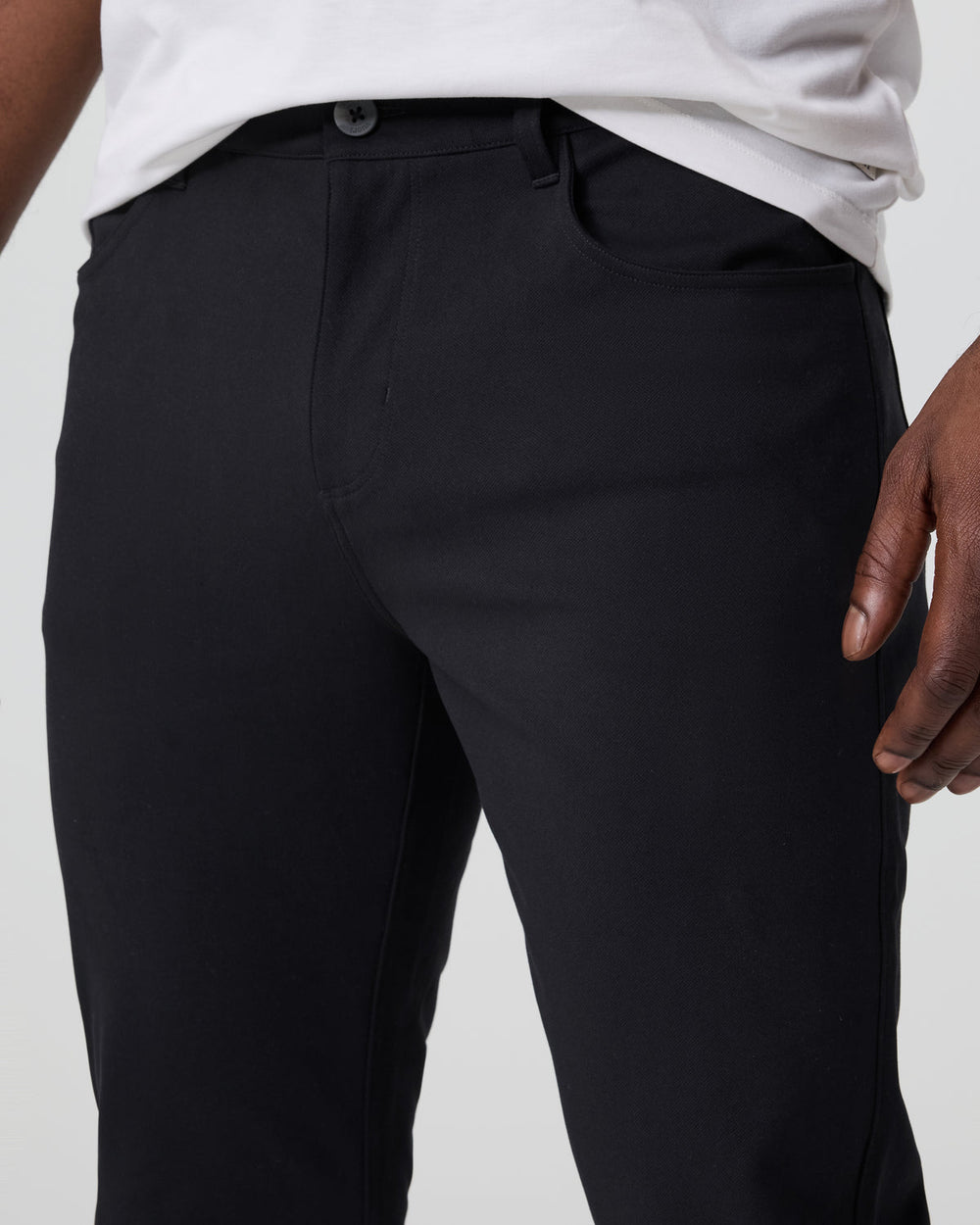MetaTwill Pant Athletic Slim 32" Black | Vuori shop