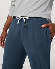 Aspen Sweatpant Men's Ocean Blue Classic-Fit Sweats | Vuori discount